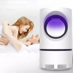 Powerful Electric Mosquito Killer Lamp – 360° UV Bug Zapper | Silent, Safe & Rechargeable Insect Trap