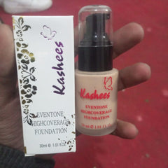 Kashee's Eventone Foundation 30ml – Smooth Matte Finish