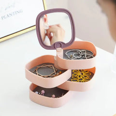 360 Rotating Jewellery Organiser Box