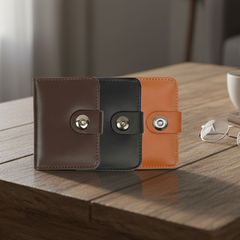 Men's Premium Leather Wallet - Pack of 3