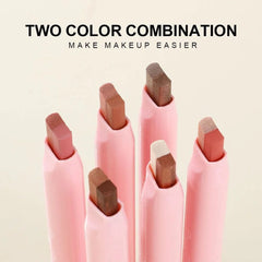 2-in-1 Eyeshadow Stick Pen – Shimmer Matte Blendable Eye Makeup