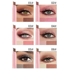 2-in-1 Eyeshadow Stick Pen – Shimmer Matte Blendable Eye Makeup