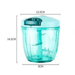 Eotia Hand Cutter 500ML – Manual Vegetable Chopper, Onion & Garlic Cutter for Fast Kitchen Cooking