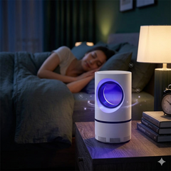 Powerful Electric Mosquito Killer Lamp – 360° UV Bug Zapper | Silent, Safe & Rechargeable Insect Trap